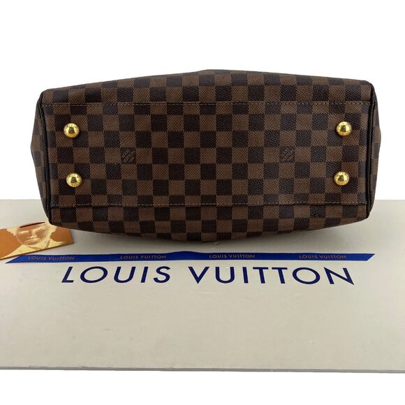Louis Vuitton Damier Ebene Trevi PM Satchel Shoulder Handbag - Picture 7 of 13